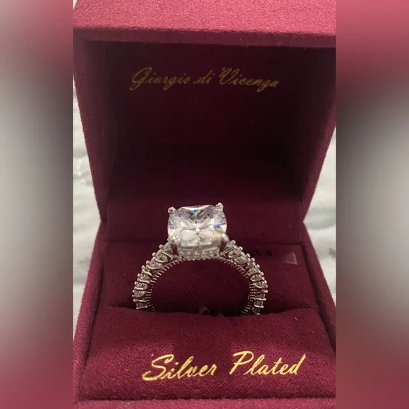 Giorgio Di Vicenza Silver Plated Ring NIB - Picture 4 of 8